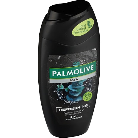 3-i-1 shower gel m. eukalyptusolie og havsalt