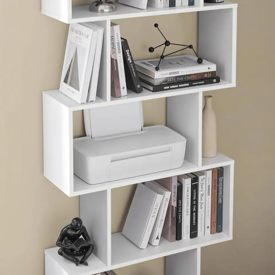 Parya Home - Boekenkast - Hout - 6 Etages