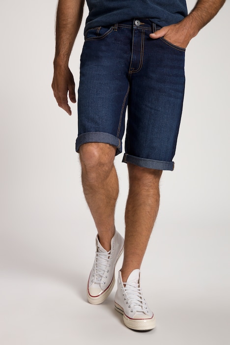 Bermuda, Denim, 5-Pocket, Stretch, Regular Fit