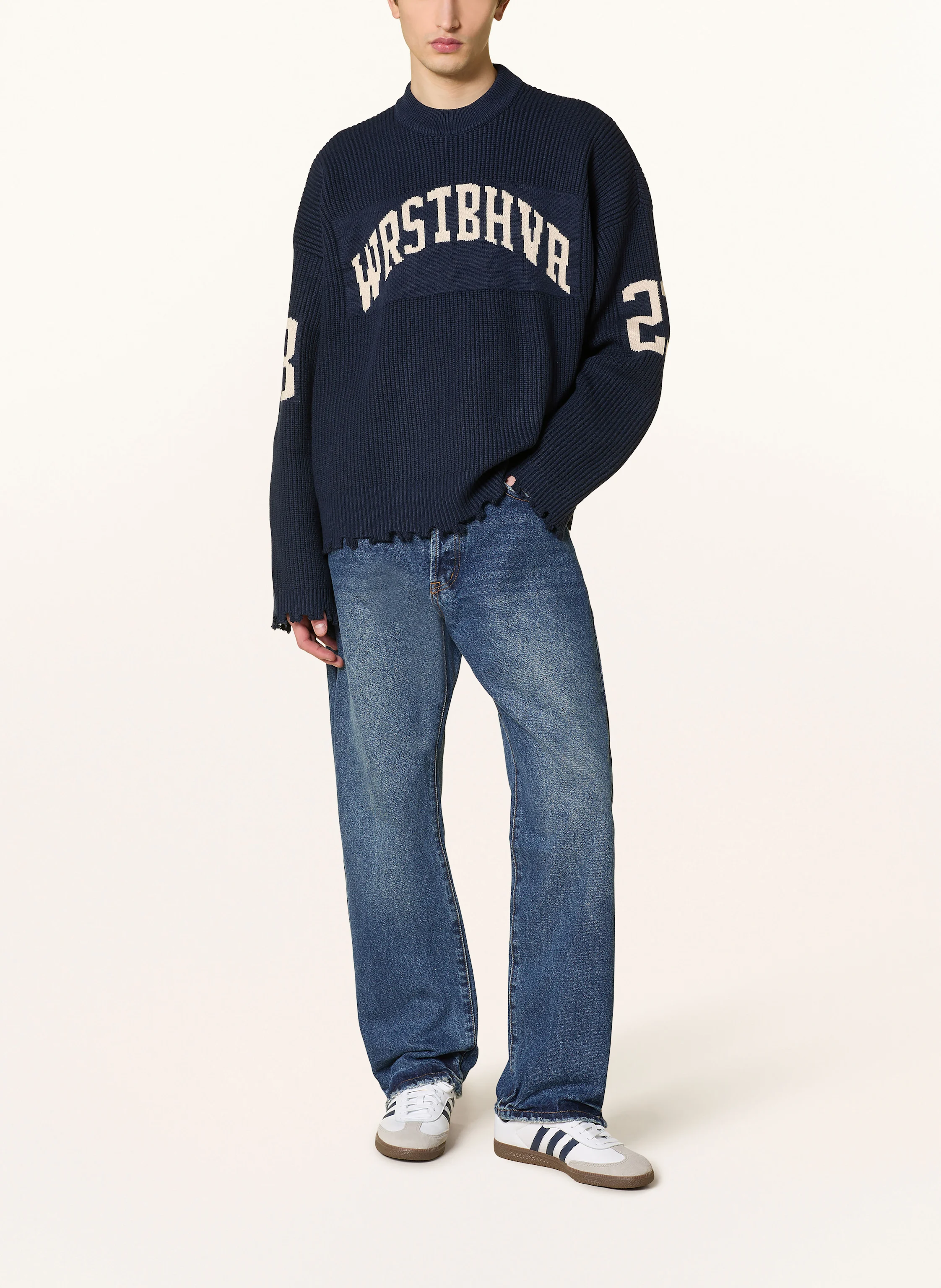 WRSTBHVR Jeans LUIS Straight Leg Fit