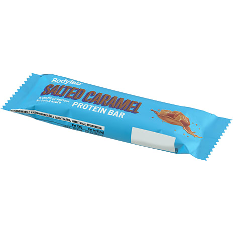 Proteinbar m. saltkaramel og cookiesmag
