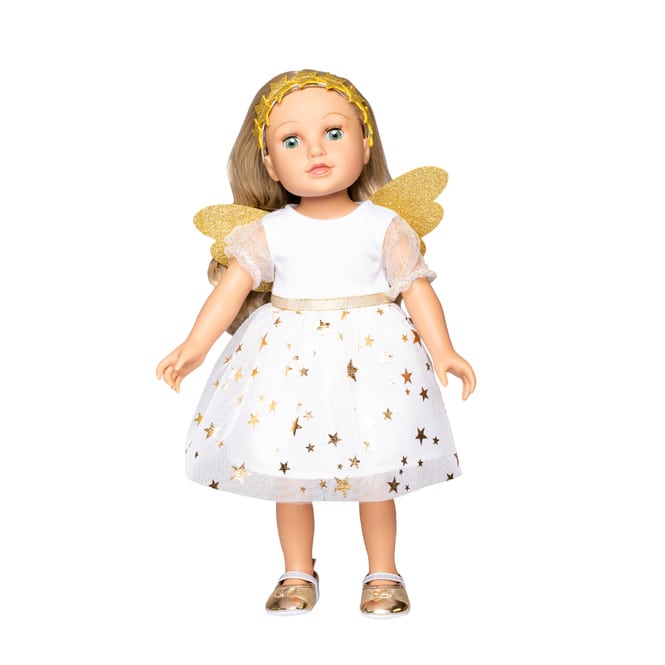 Puppenkleid - Schutzengel - Größe 35 - 45 cm