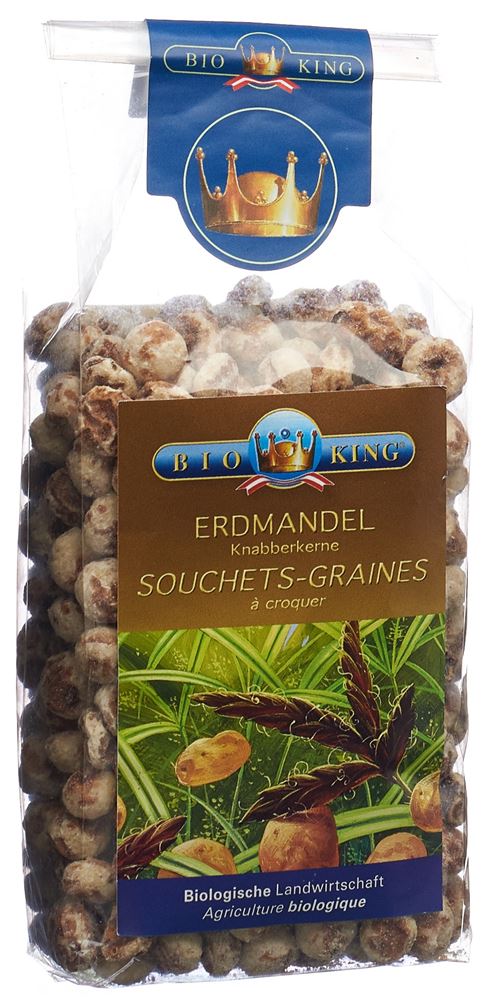 BIOKING Erdmandel-Knabberkerne Bio Btl 250 g