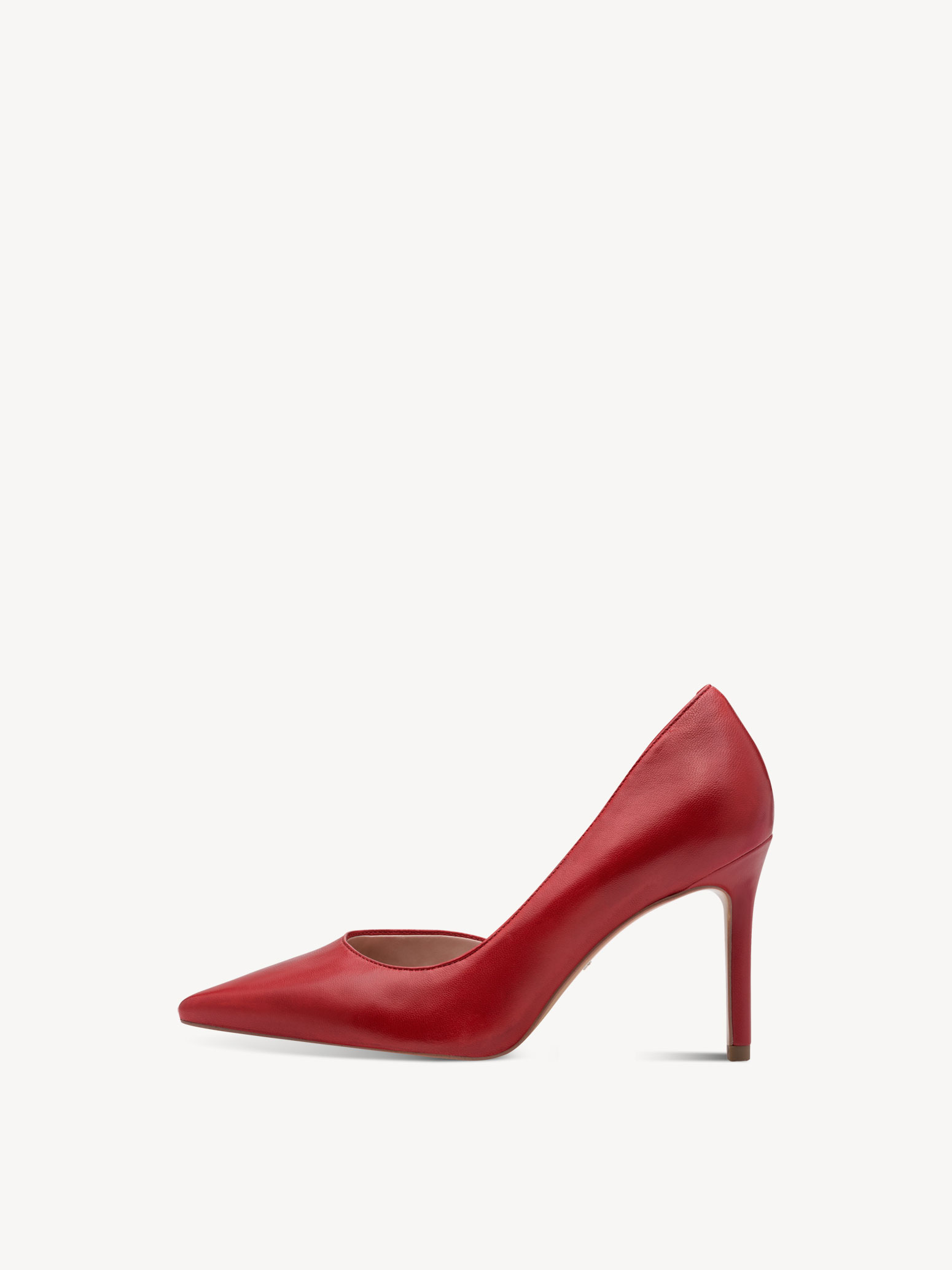 Leren Pumps - rood
