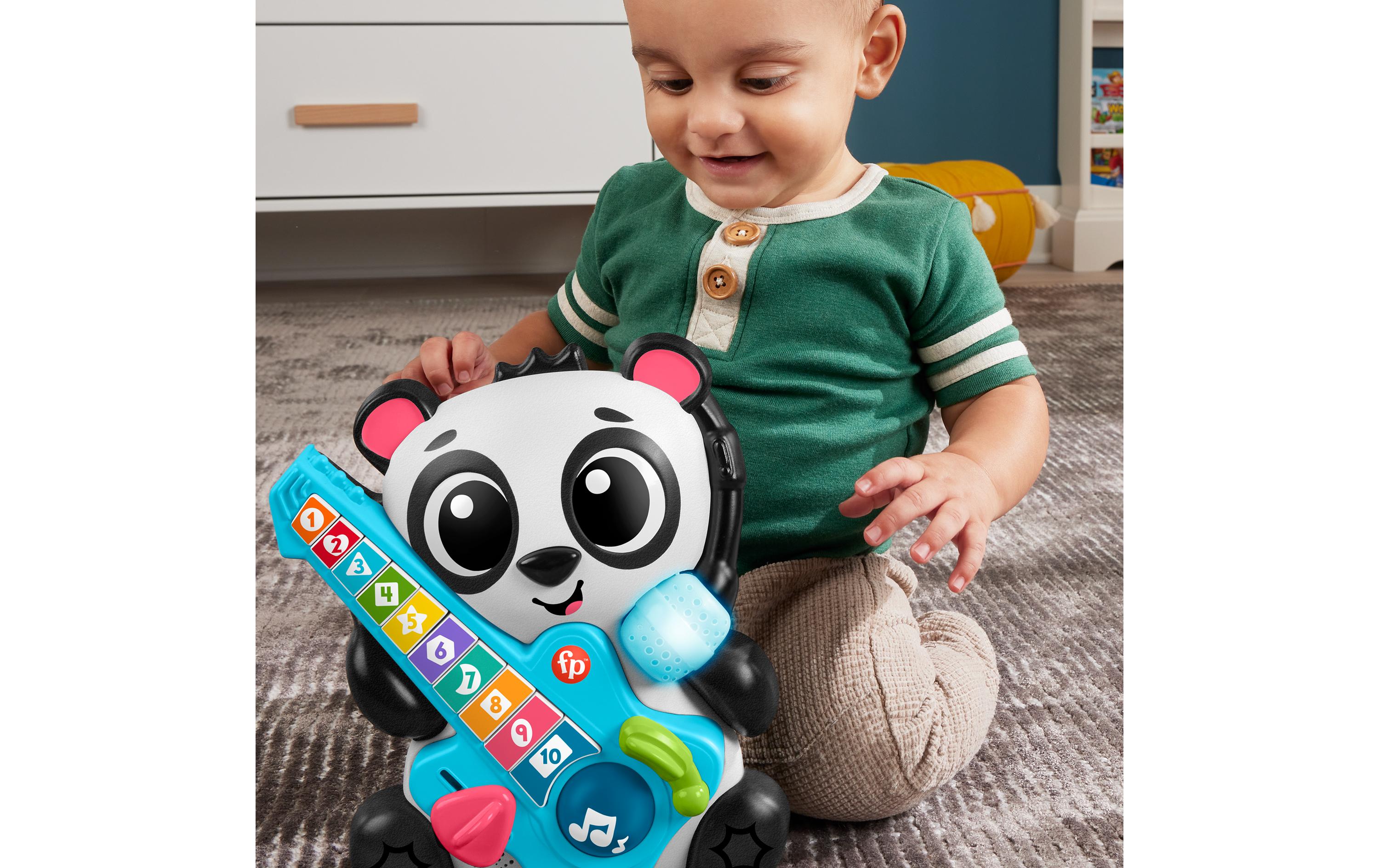 Beat Bande Zahlen + Zauber Panda Liz -FR-Interaktives Panda-Lernspielzeug mit über 70 Liedern, Geräuschen und Sätzen