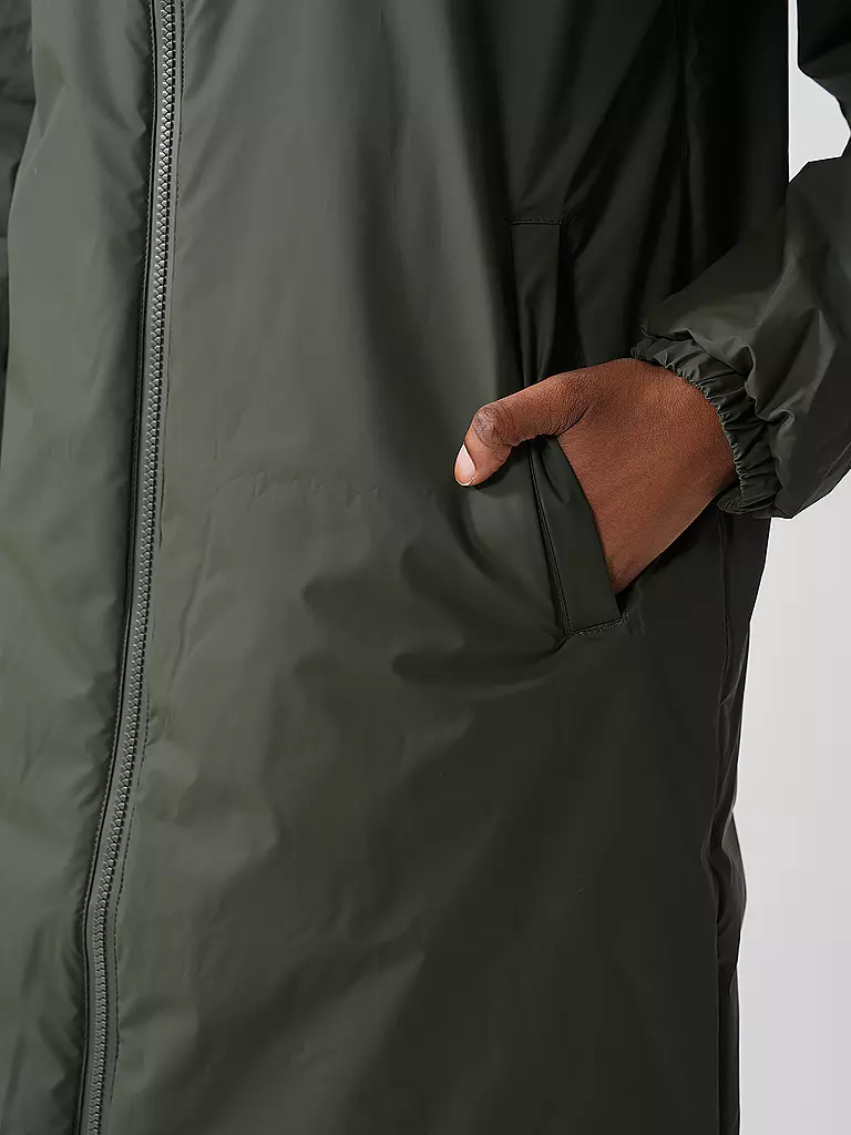RAINS Regenjacke LOHJA dunkelgrün