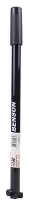 Pompe à vélo Benson Toutes valves - Noir