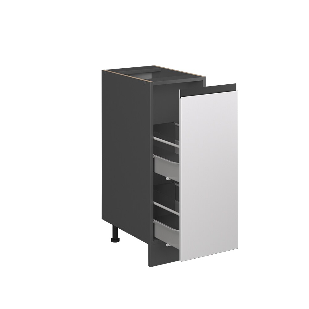 Vicco Apothekerunterschrank Küchenschrank Küchenmöbel R-Line J-Shape Anthrazit Weiß 30 cm modern