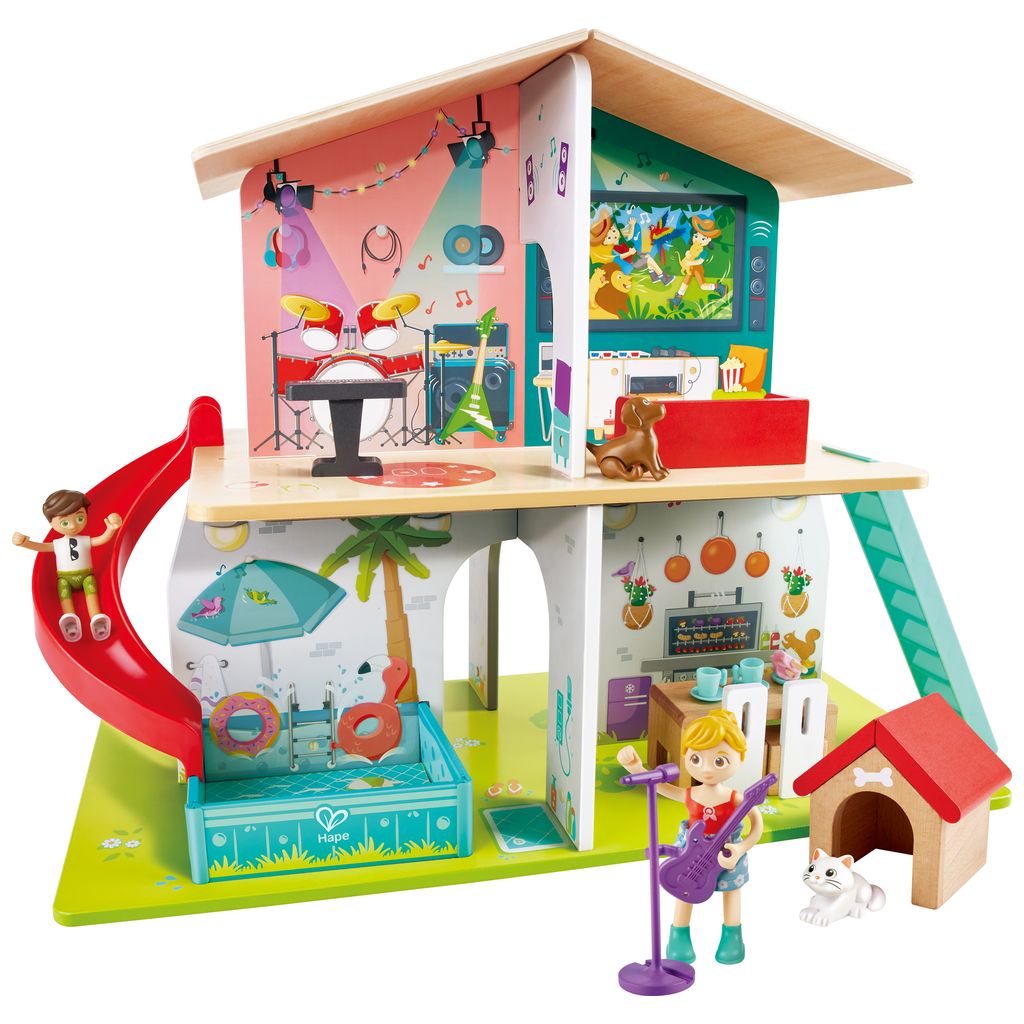 HapeHape   Interaktives Puppenhaus