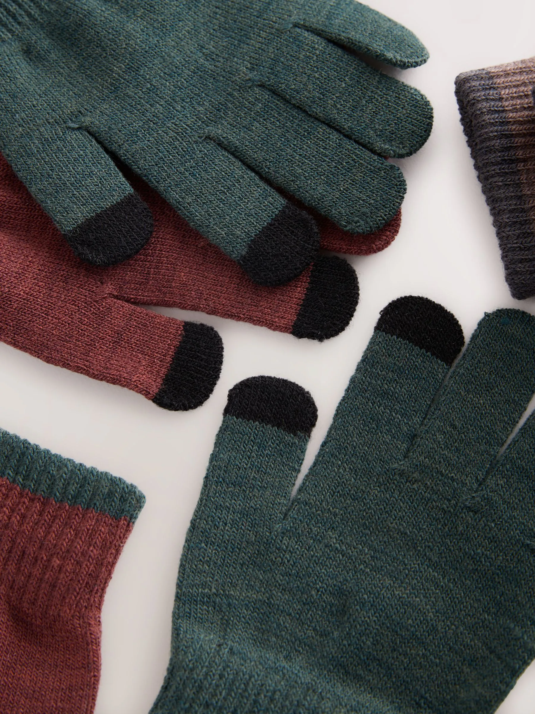 Meerdere naturellen - Magic handschoenen 3 paar (3-16jr)