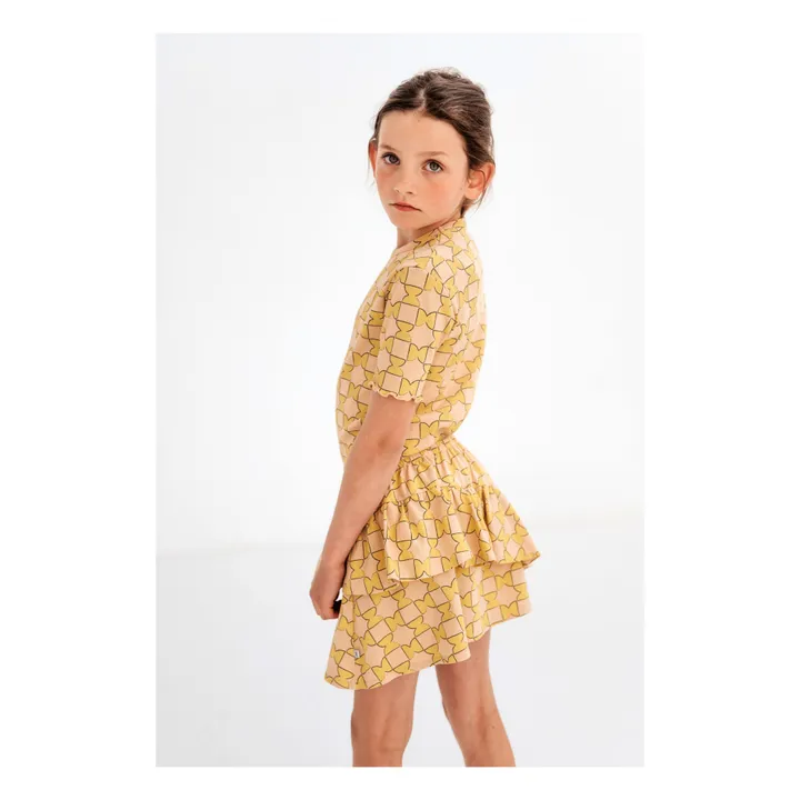 Repose AMS Jupe Coton Bio Yoyo | Jaune