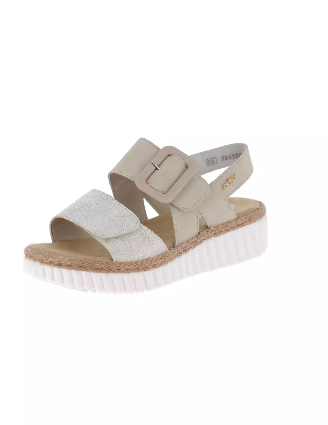 RIEKER 69260 60 - Sandales & nu-pieds Beigegold