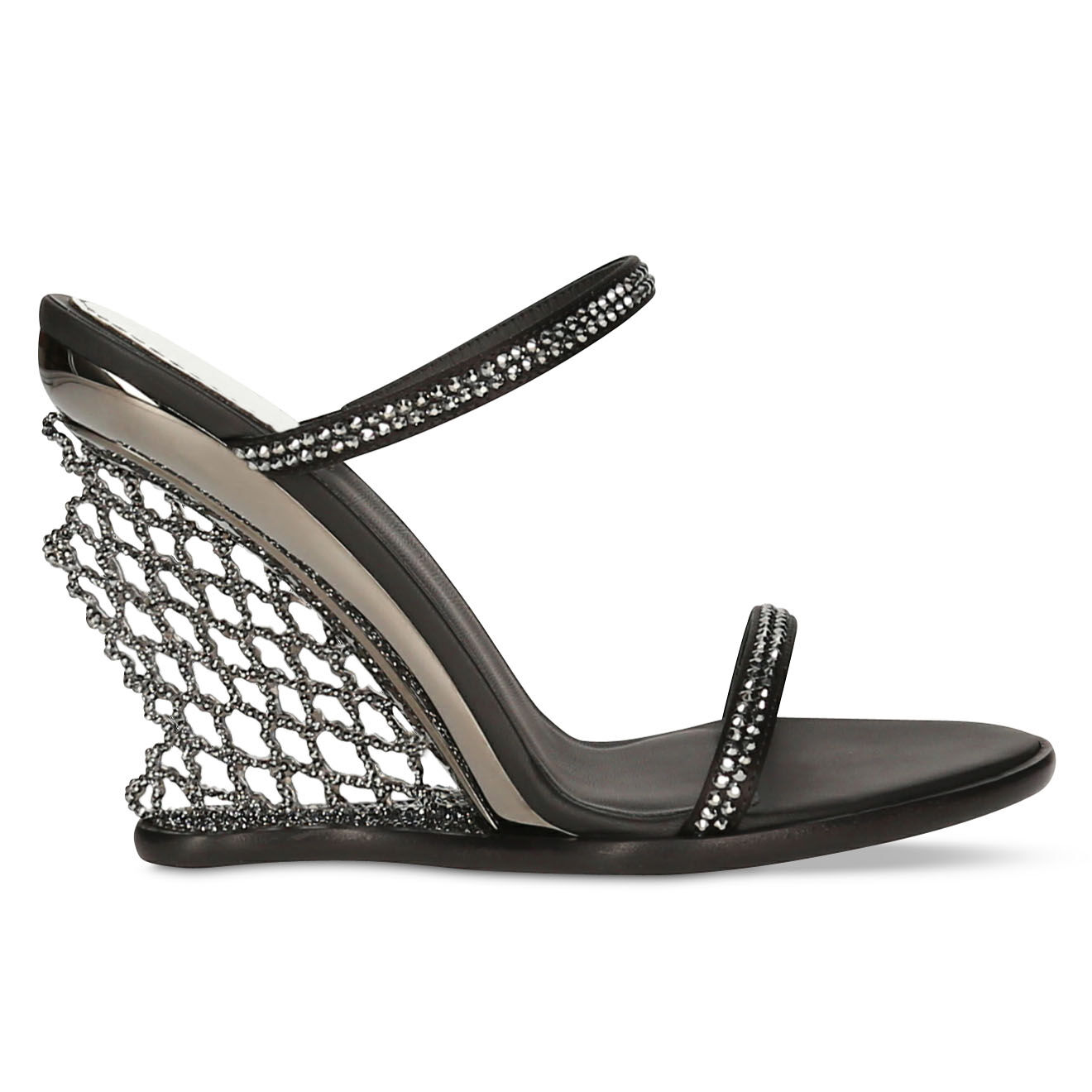 11 Onde Mules Héléna en Cuir noires