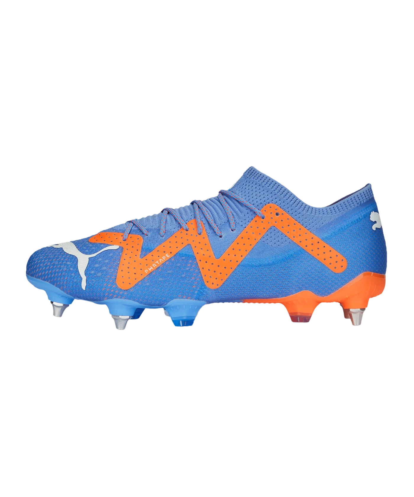 PUMA FUTURE Ultimate Low MxSG Supercharge Blau Orange F01