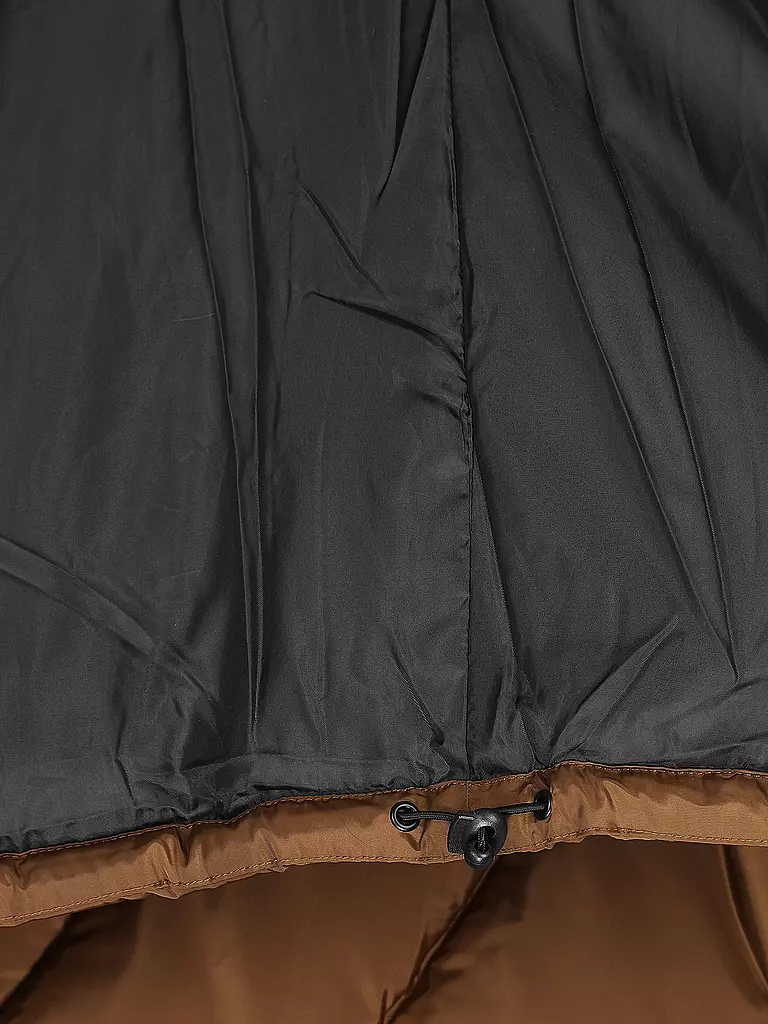 KARL KANI Steppjacke braun