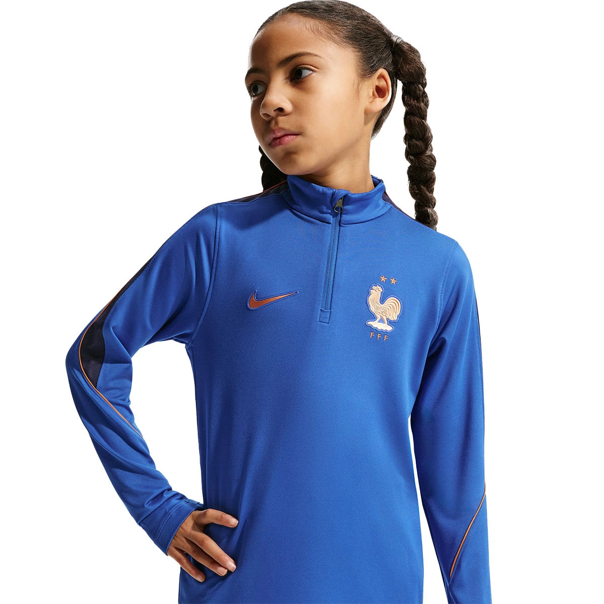 Sweatshirt Nike França Training Mundial 2026 Criança