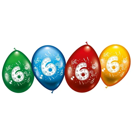 Karaloon Ballon Zahl 