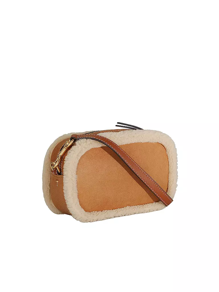 TORY BURCH Ledertasche - Mini Bag MILLER  braun