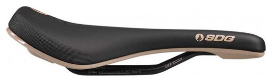 Selle SDG Bel-Air V3 Max Lux-Alloy Noir / Marron