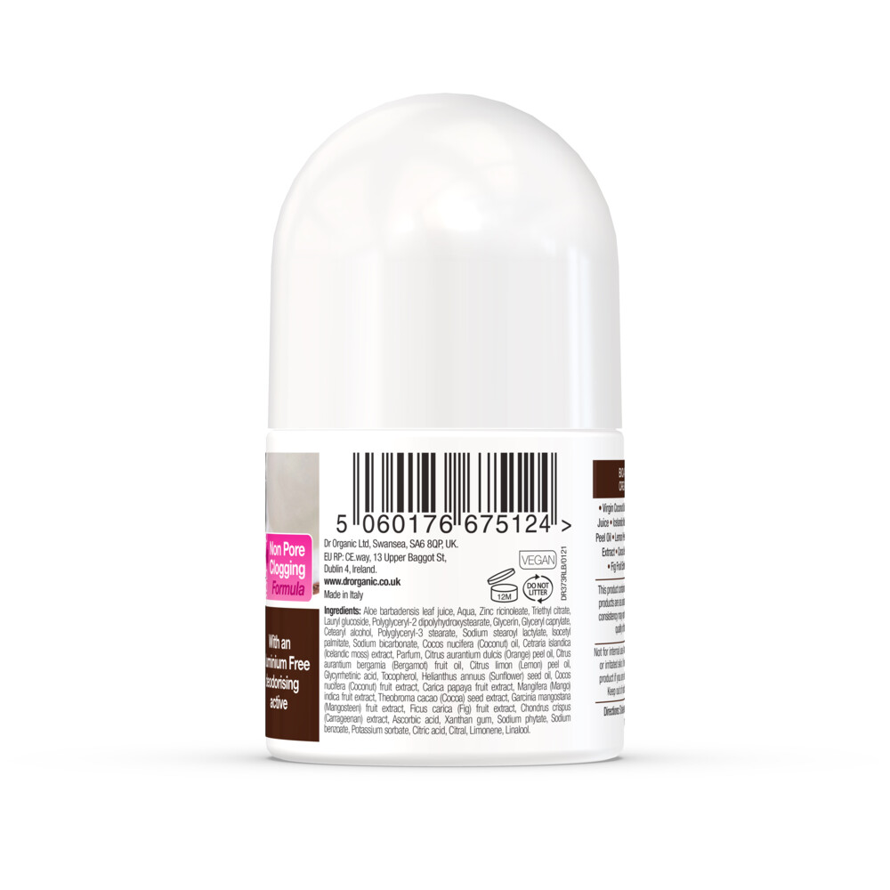 Dr. Organic Virgin Cocosolie Deodorant50 ml
