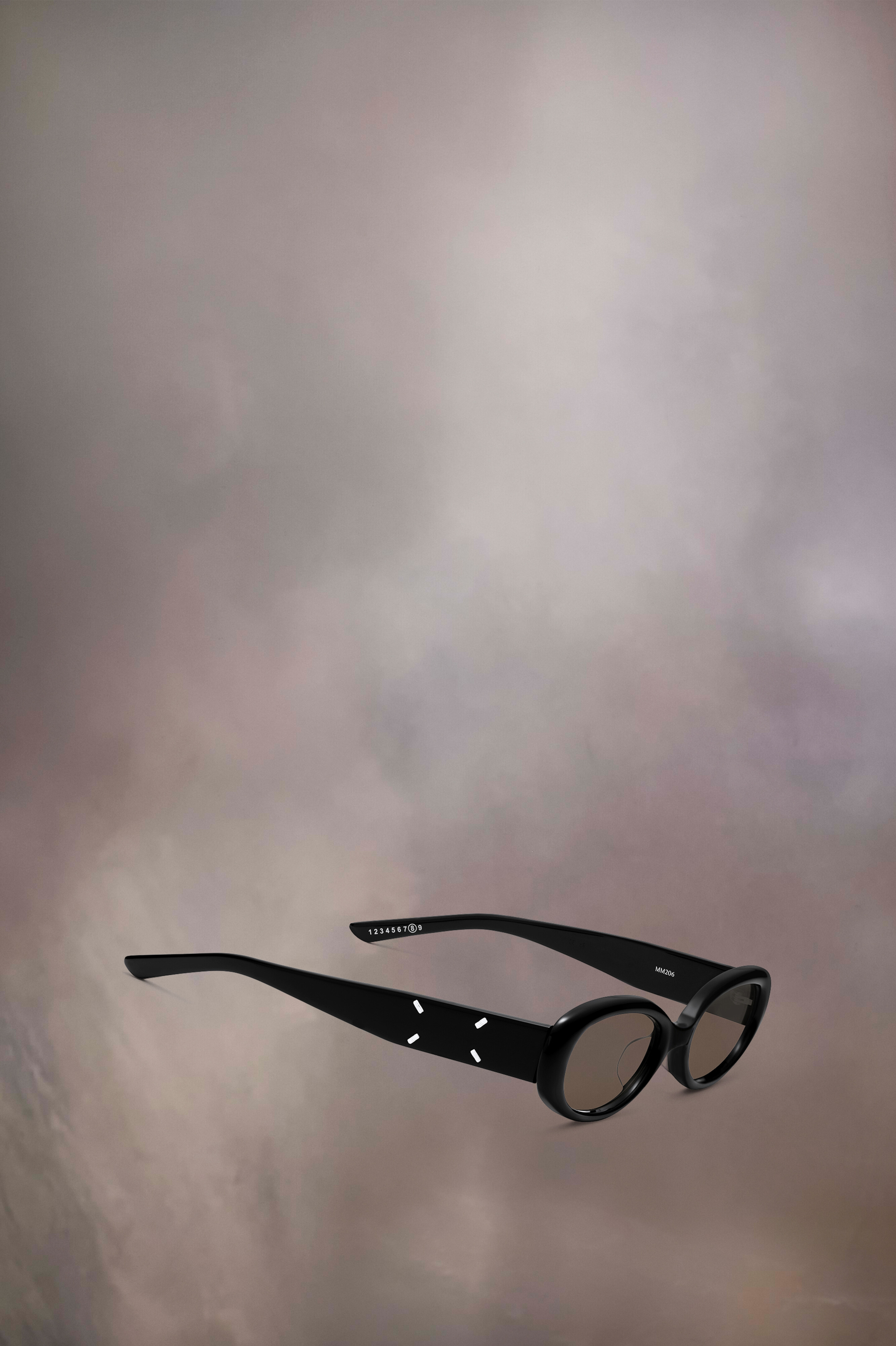 Lunettes de soleil noires ovales x Gentle Monster​