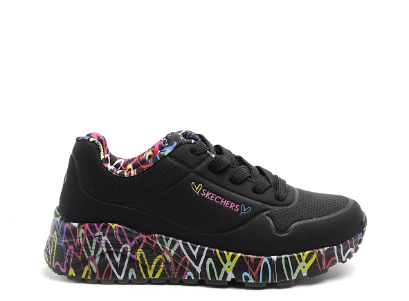 Skechers basses enfant 314976 noir