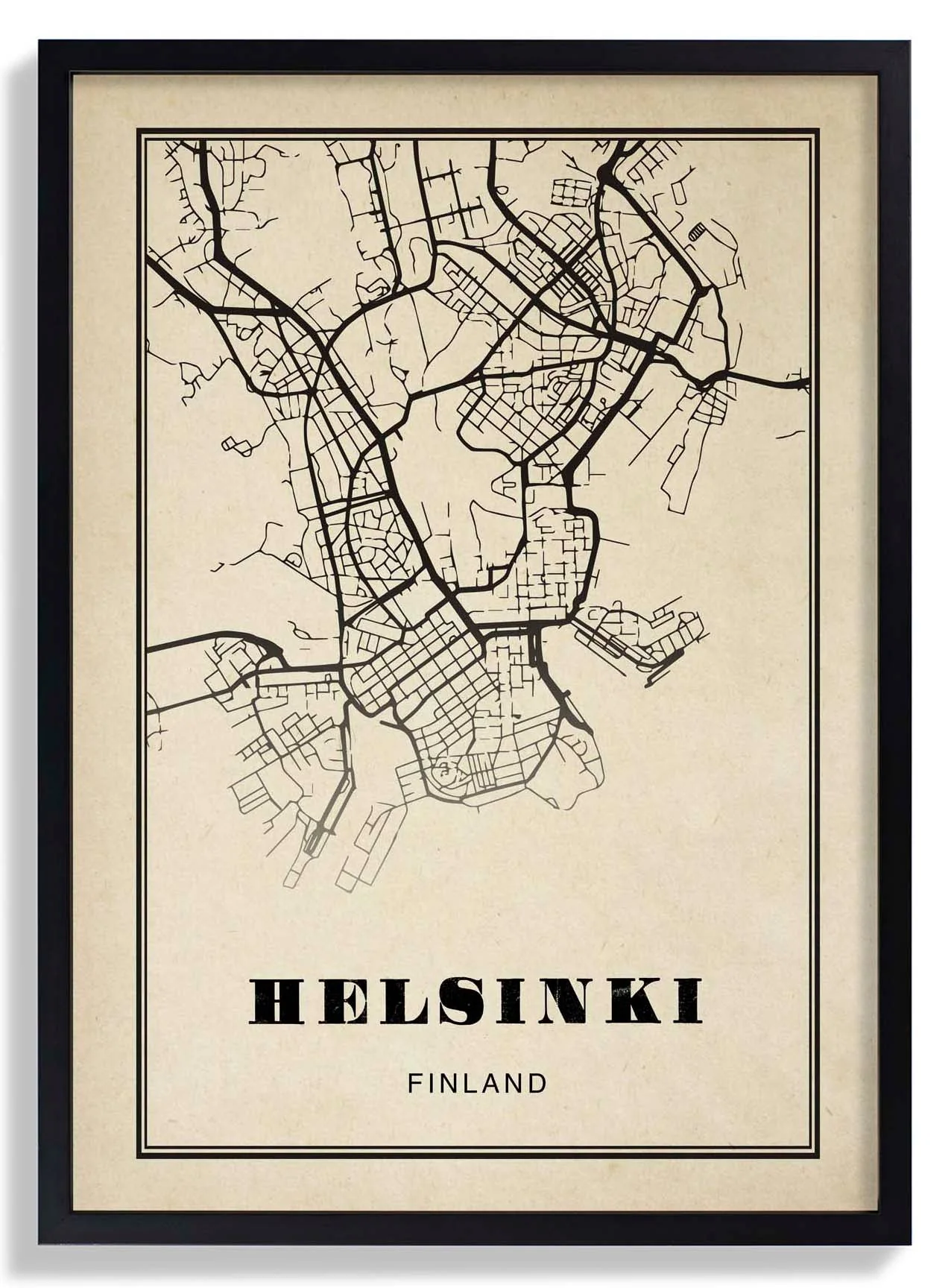 Helsinki Stadt Sepia