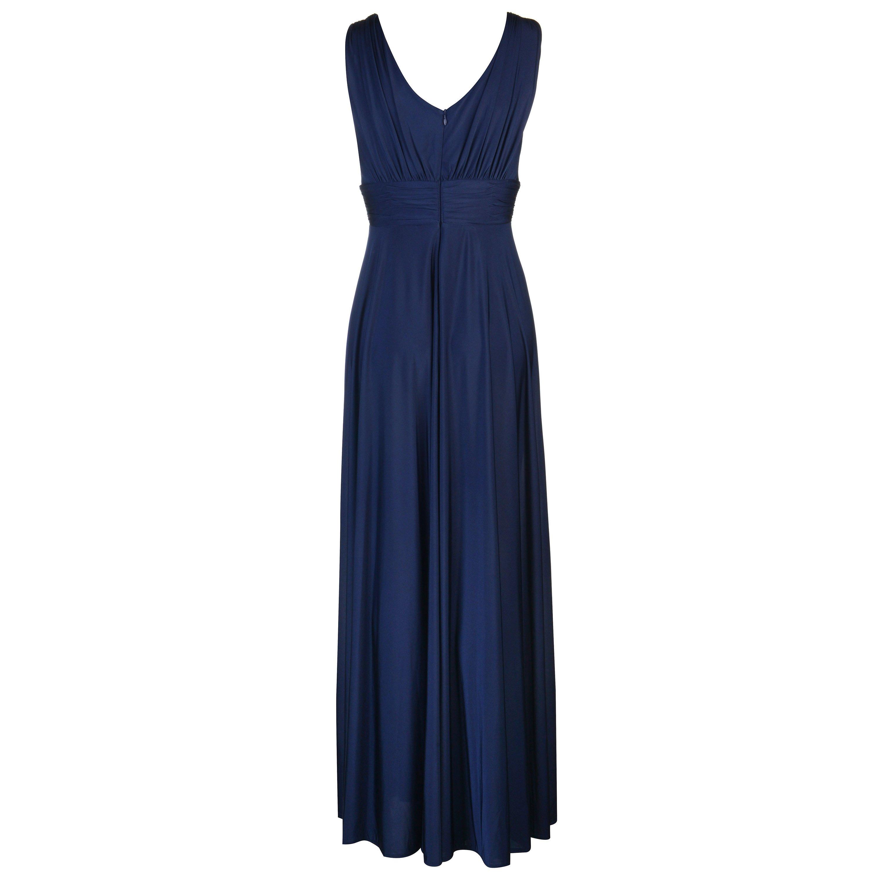 Biba Deep V Maxi Dress