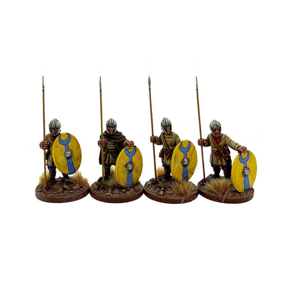 Late Roman Unarmoured Infantry in Helmets 2