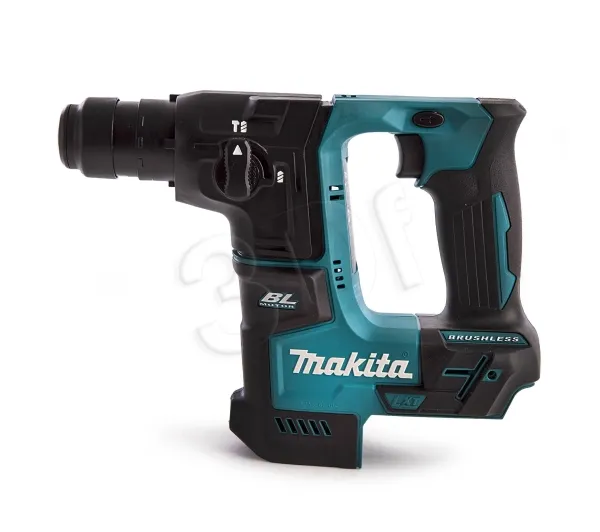 Makita DHR171Z - Roterende hammer - ledningfri - 2 tilstande - SDS-plus - 1.2 Joule - intet batteri - 18 V