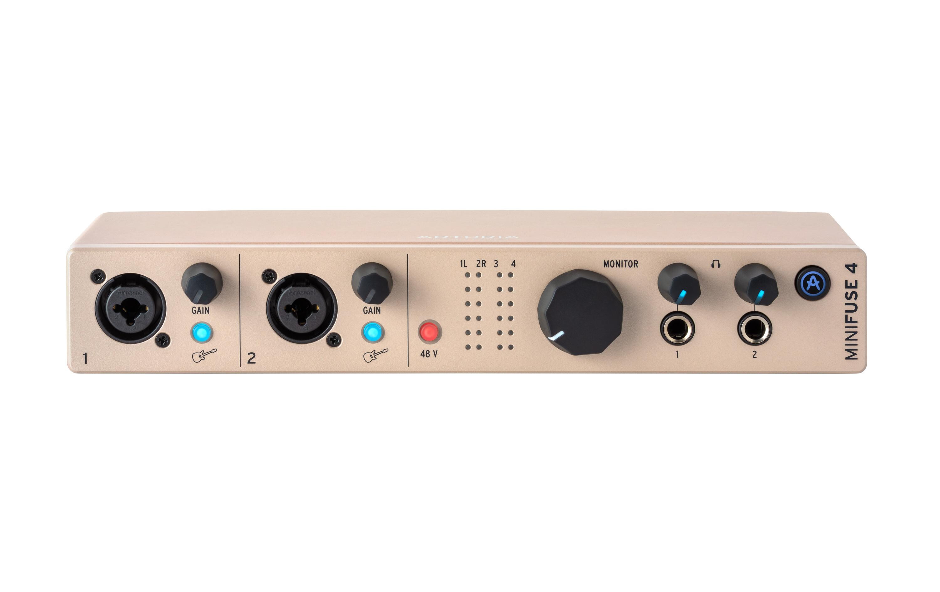 Audio Interface MiniFuse 4<br>Vielseitiges Desktop-Audio-Interface