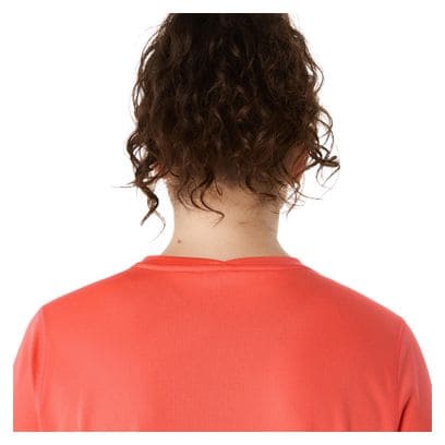 Maillot manches courtes Asics Core Run Corail Femme