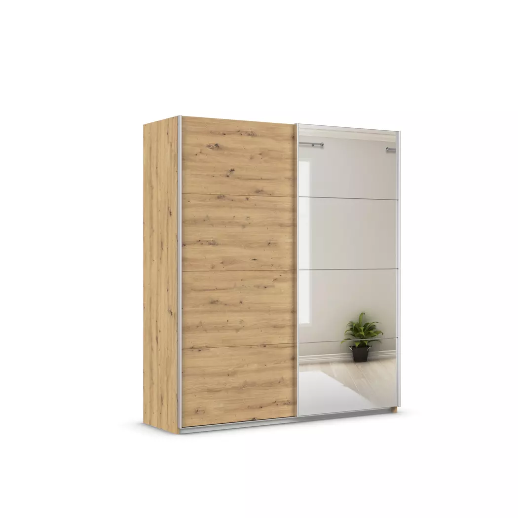 Schwebetürenschrank Quadra 181 x 210 cm