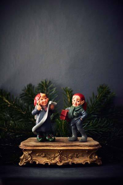 Nissernes Jul by Shane  Nisse-Stine - Bemalet