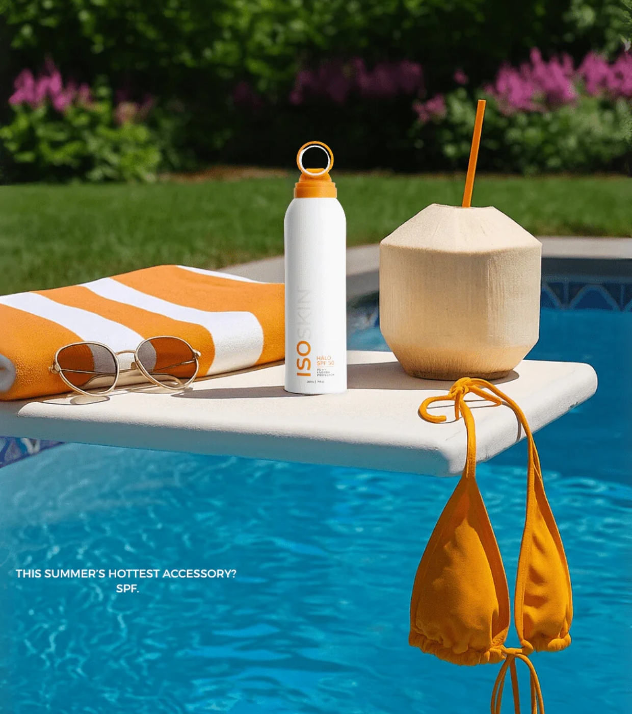 ISOCLEAN - *ISOSKIN* - Protetor solar em spray Halo FPS 50 PA+++ UVA/UBV
