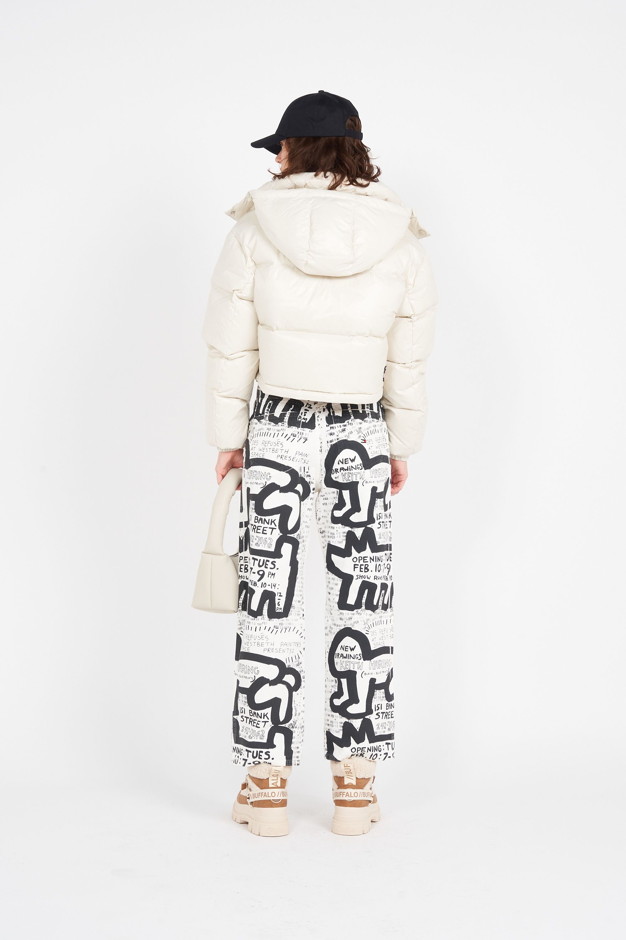 TOMMY JEANS Doudoune TJW CRP ALASKA PUFFE Beige