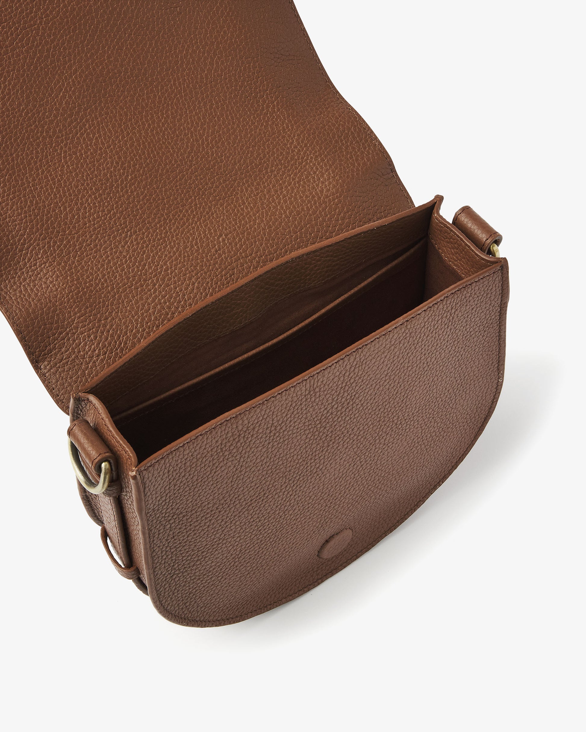 VIA VAI cognac crossbody tas Mae Lizzy