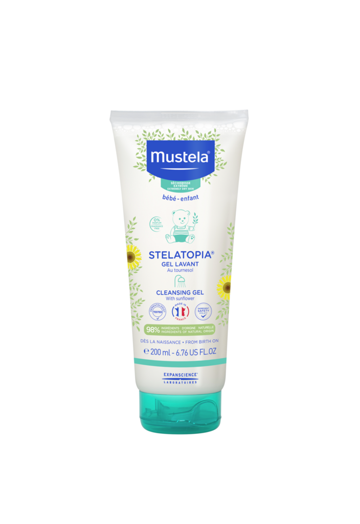 Mustela STELATOPIA Waschgel<br>200 ml, Gel, zu Atopie neigende Haut