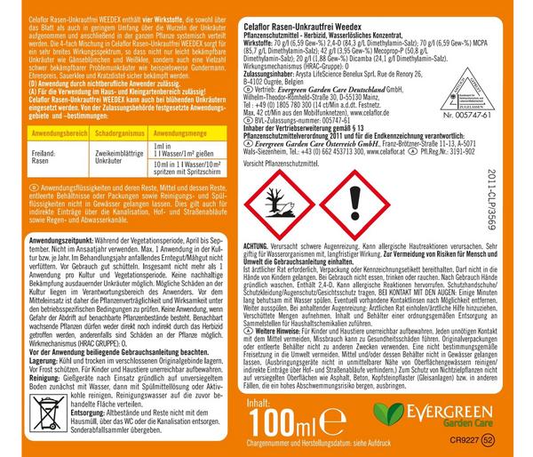 Celaflor® Rasen-Unkrautfrei Weedex®