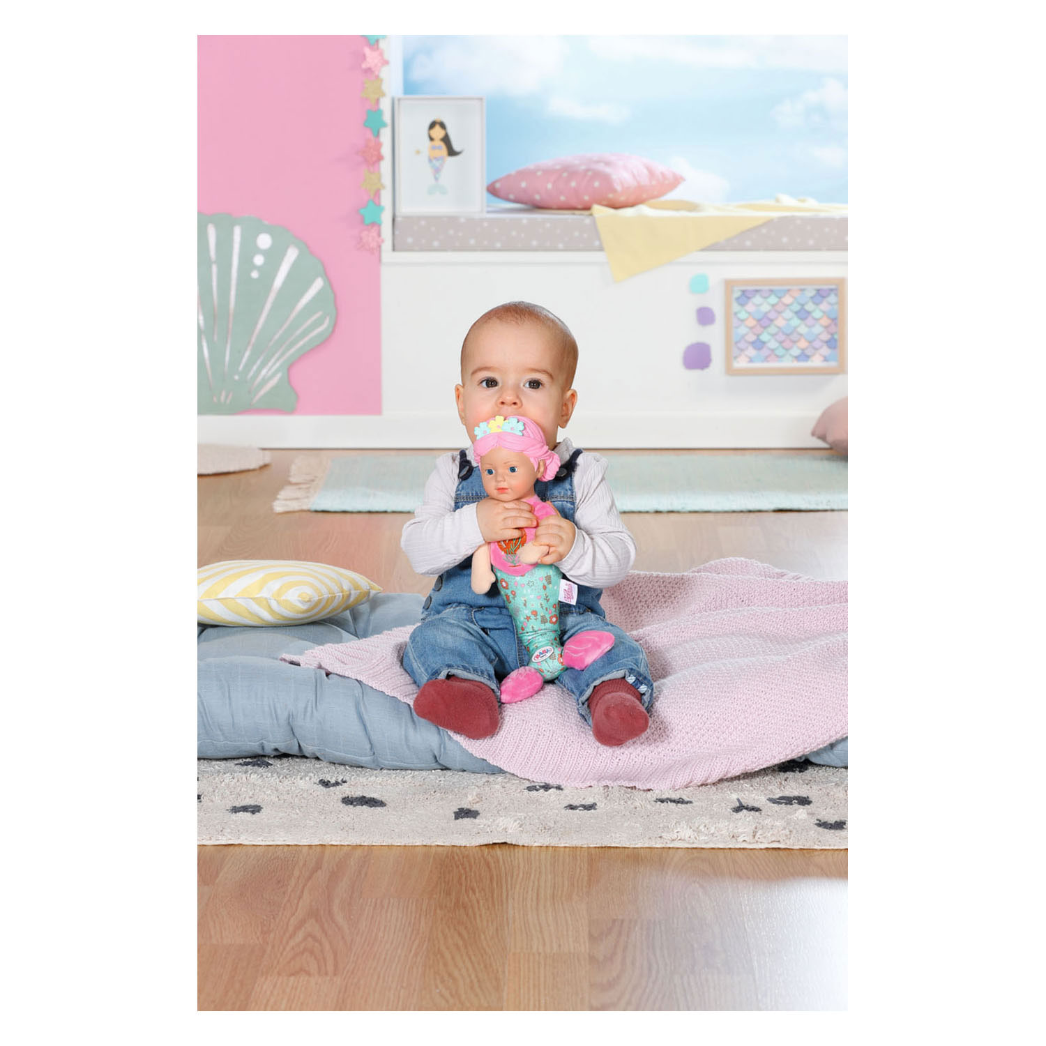 BABY Born Zeemeermin Pop voor Baby's, 33cm