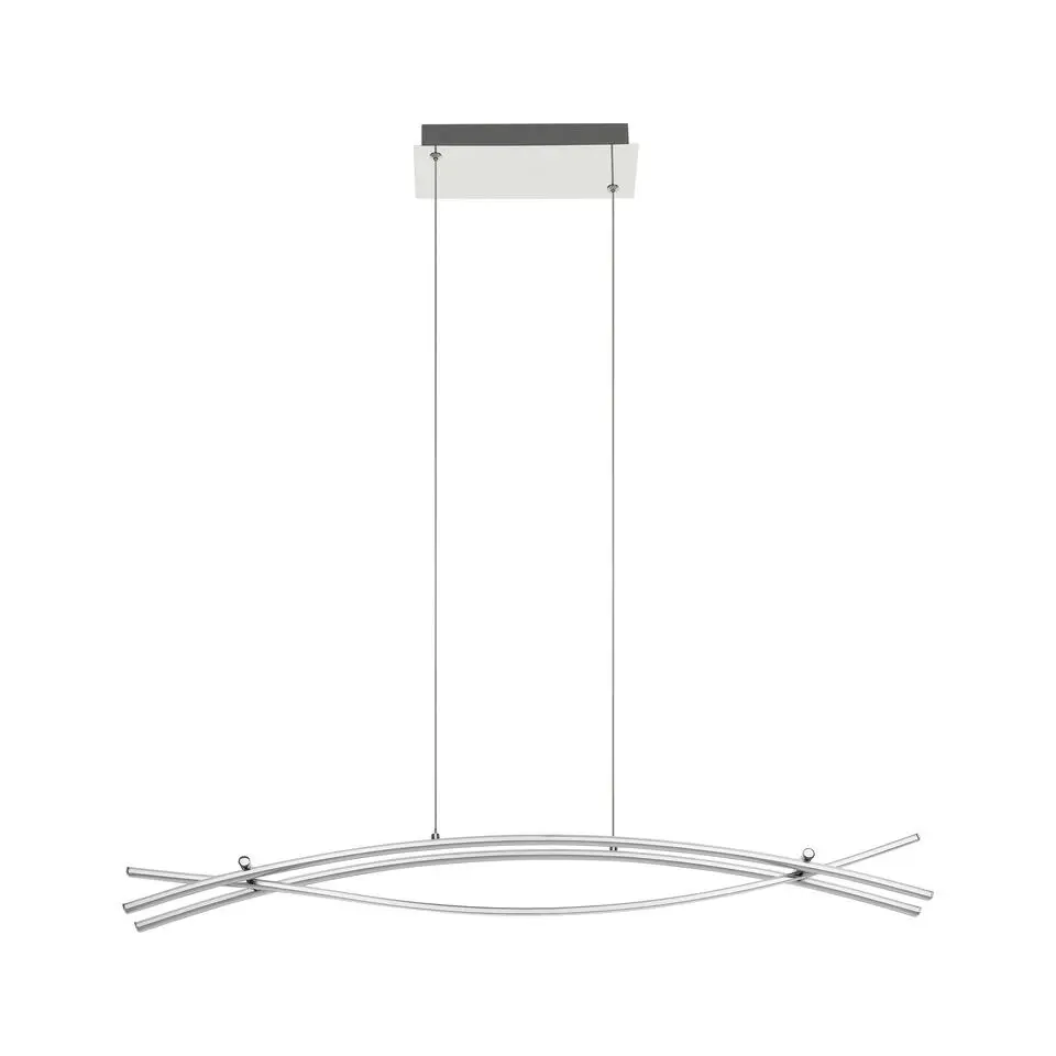 EGLONevadoHanglamp-LED-90cm-Chroom/Wit