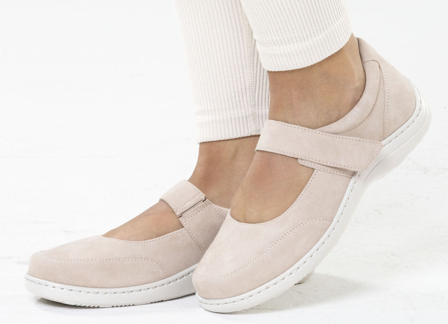 ELENA EDEN, bequeme Damen-Slipper, Weite H, mit herausnehmbarem Fussbett
