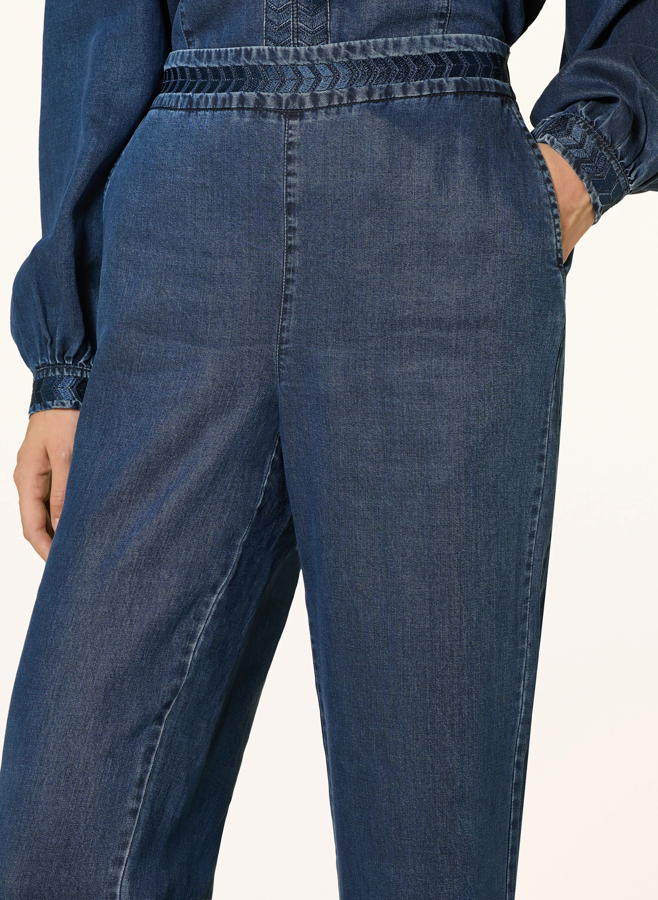 MOS MOSH Hose MMBALIA TENLY in Jeansoptik