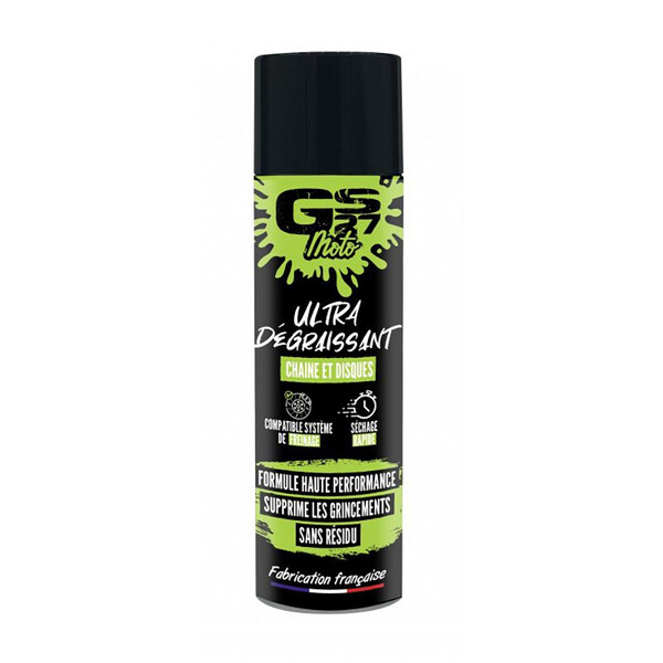GS27 - Ultra dégraissant - Chaîne et disques 500 ml