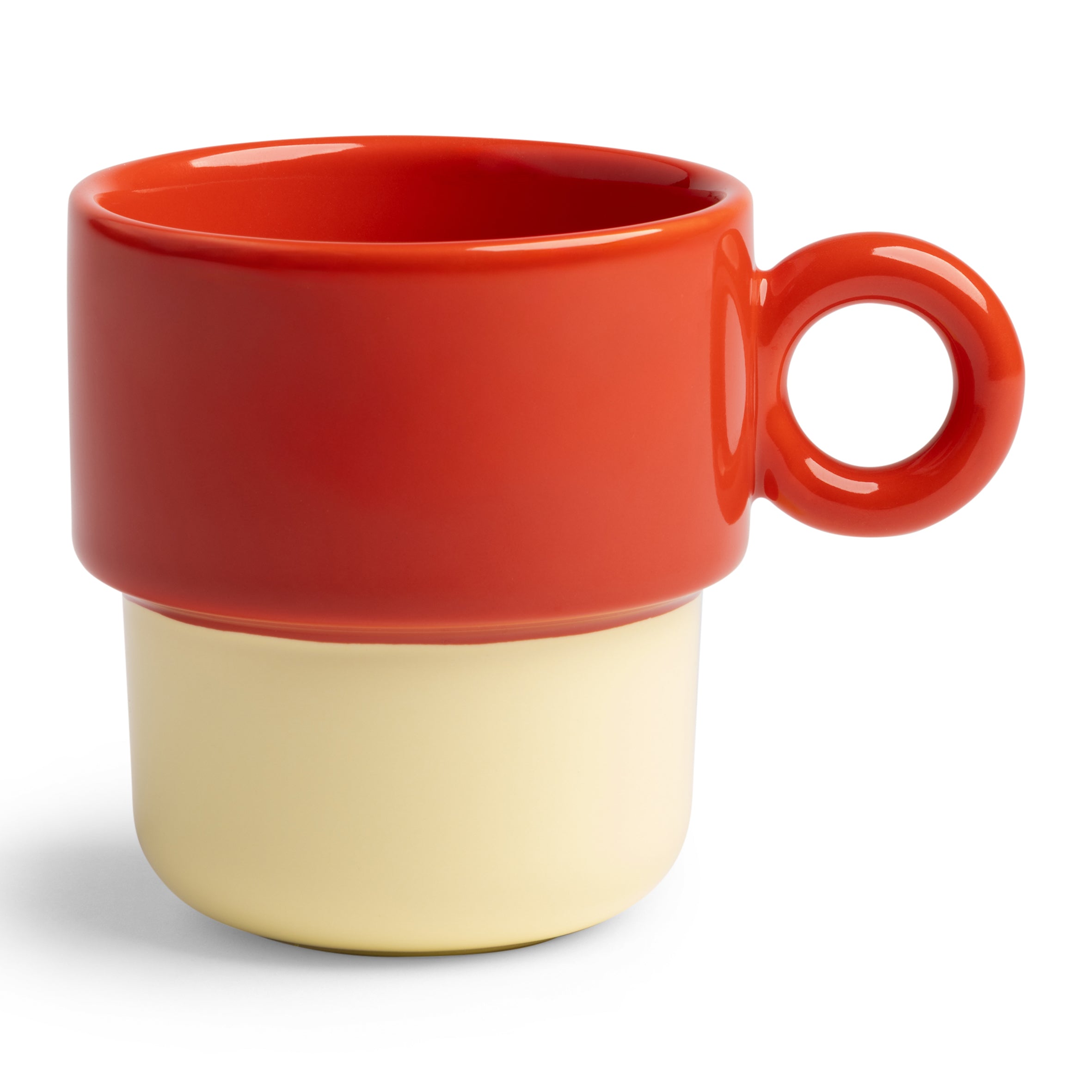 &k amsterdam Chiquito Mok Large - Set van 2 - Rood