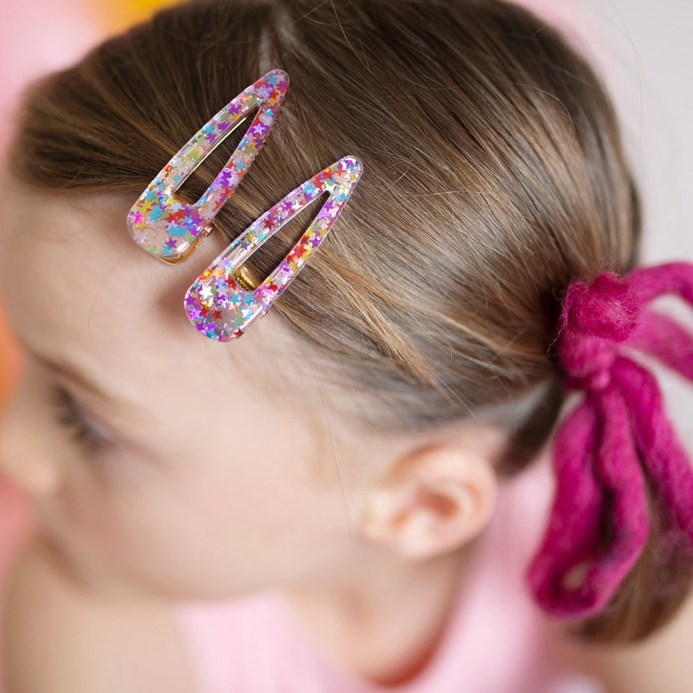 Køb Great Pretenders Boutique Gel Sparkle Hairclips, 2 Pcs Mix