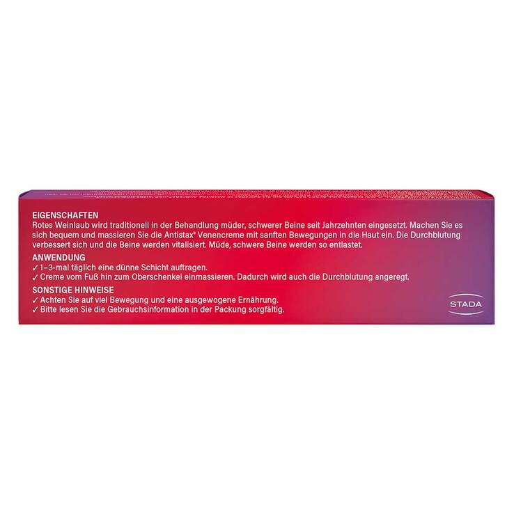 Antistax Venencreme belebt müde & schwere Beine, 100 g