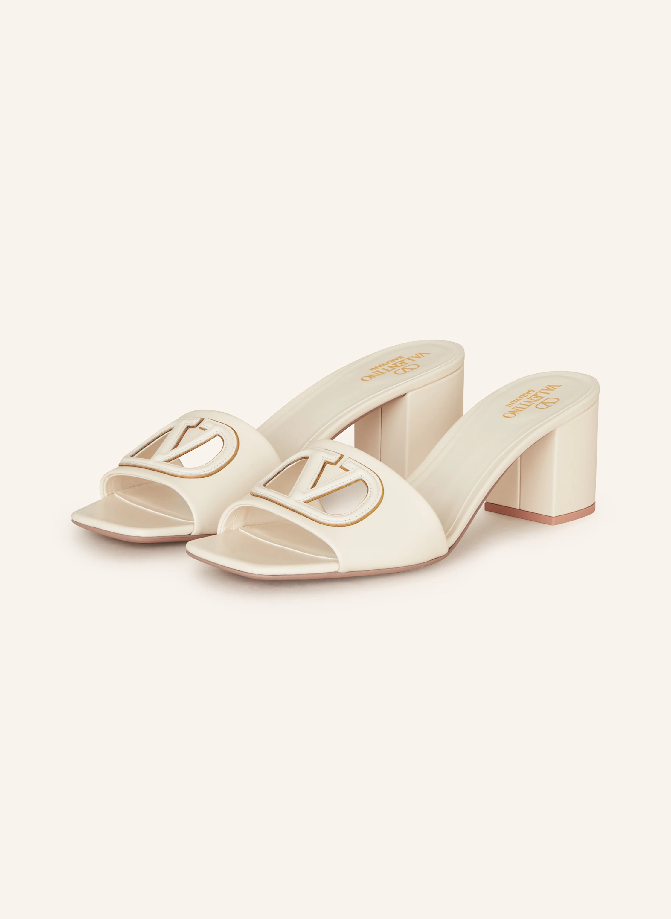 VALENTINO GARAVANI Mules VLOGO CUT-OUT