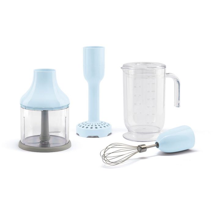 SMEG Stabmixer-Set HBAC11PB Pastellblau