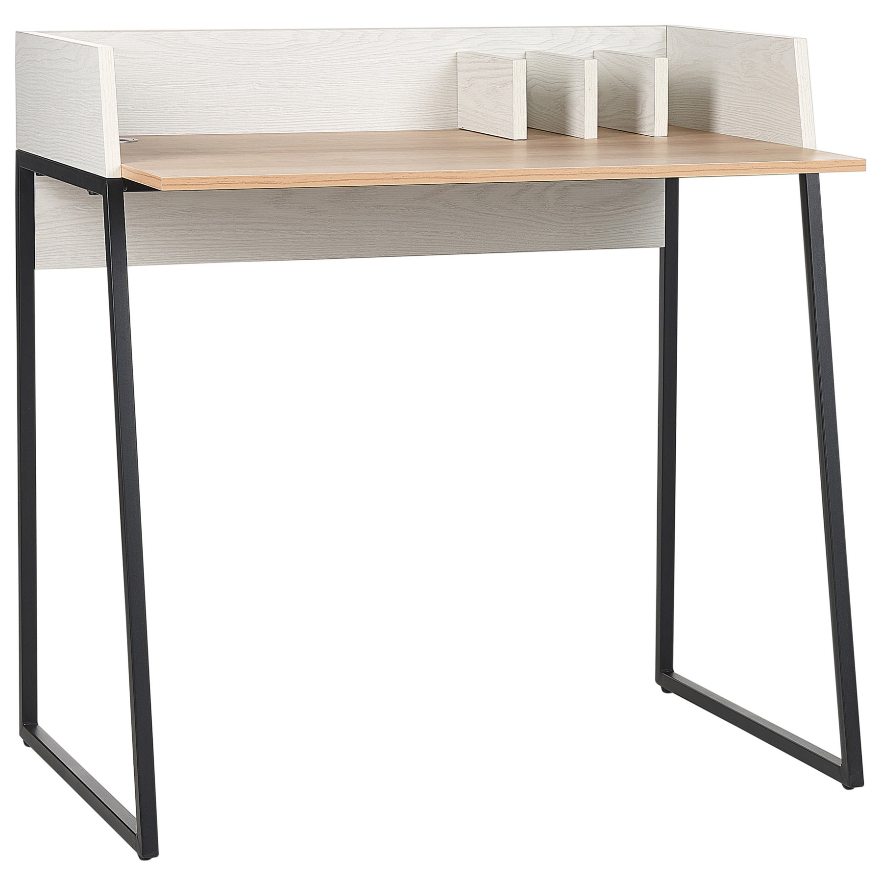 Beliani - ANAH - Bureau - Lichte houtkleur - MDF